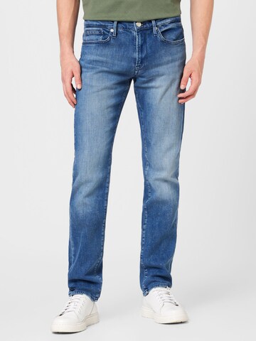 FRAME Slimfit Jeans in Blauw: voorkant