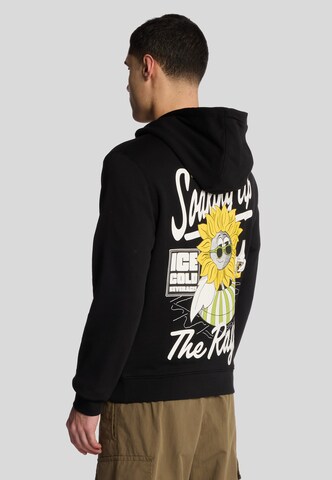Lyle & Scott Sweatshirt 'Sunnies Pool Bar' in Black