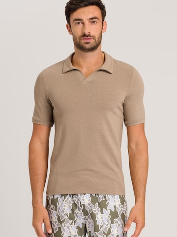 Hanro Shirt ' Loungy Summer ' in Beige: front