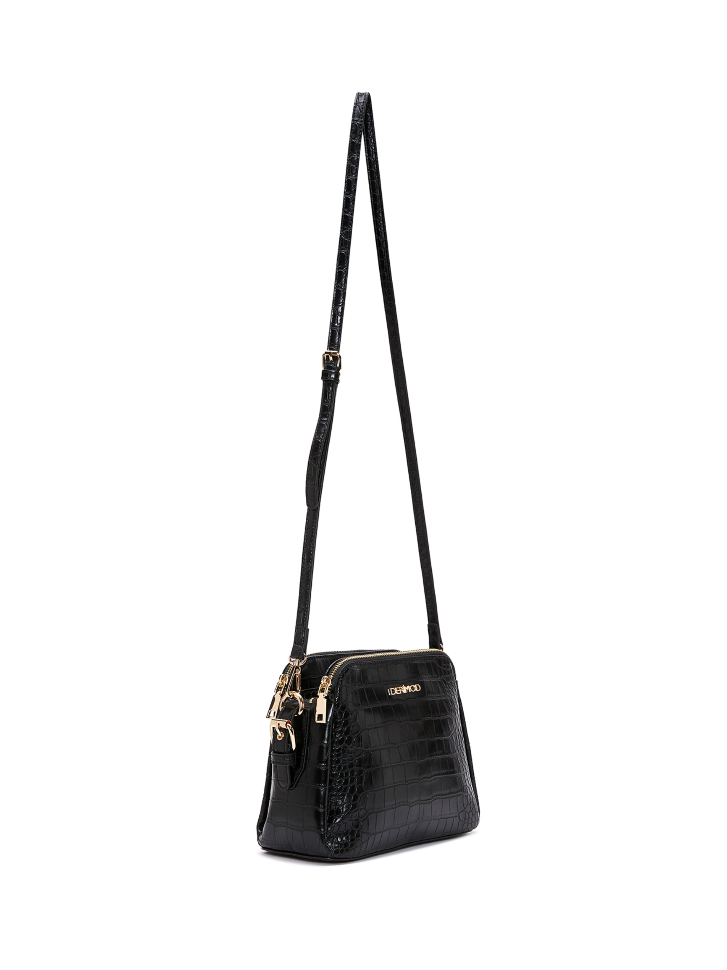 Derimod Umhängetasche in Schwarz
