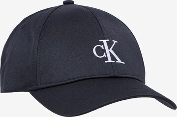 Șapcă de la Calvin Klein Jeans pe negru: față