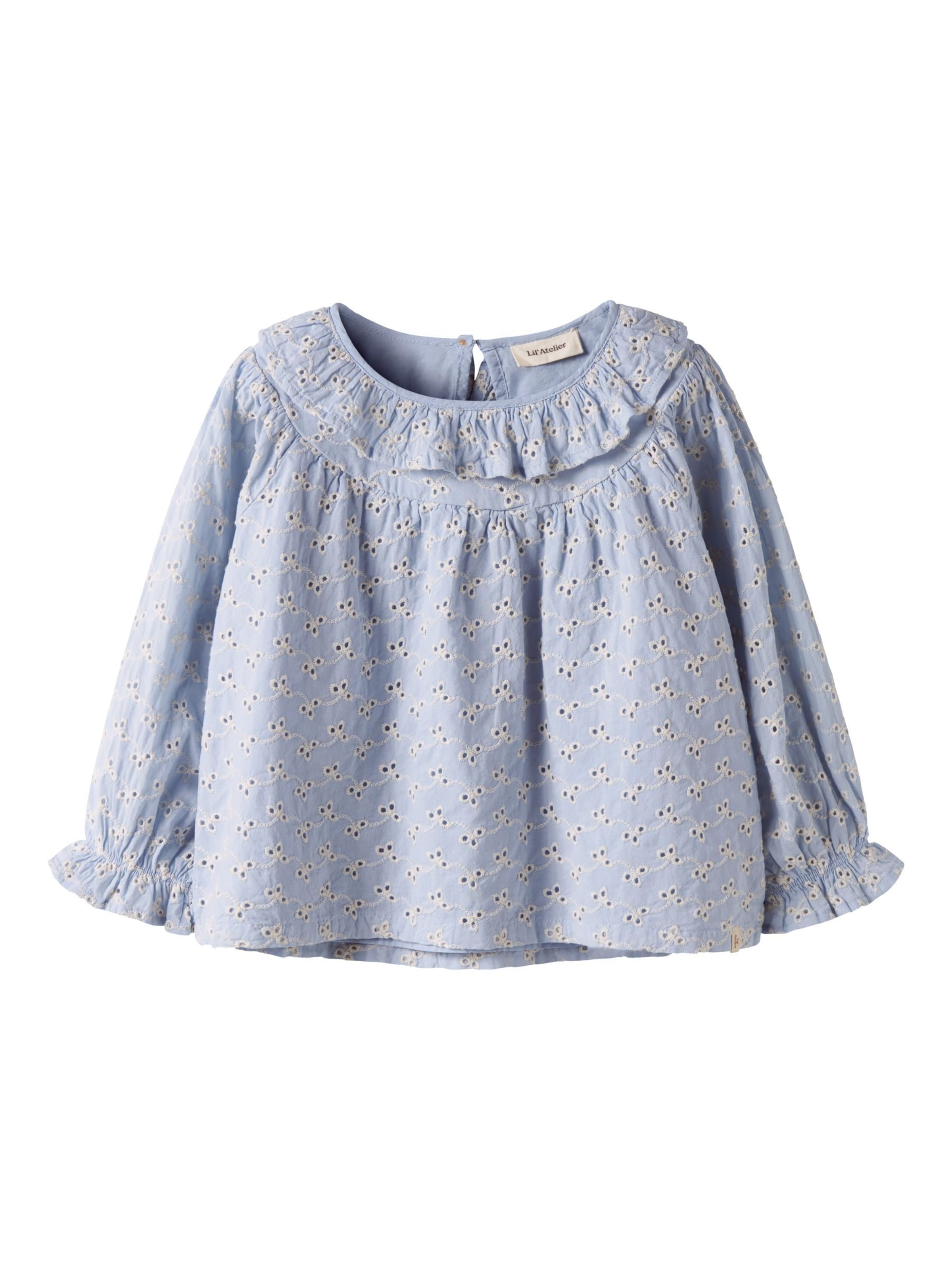 Camicia da donna di Lil'Atelier in blu: frontale