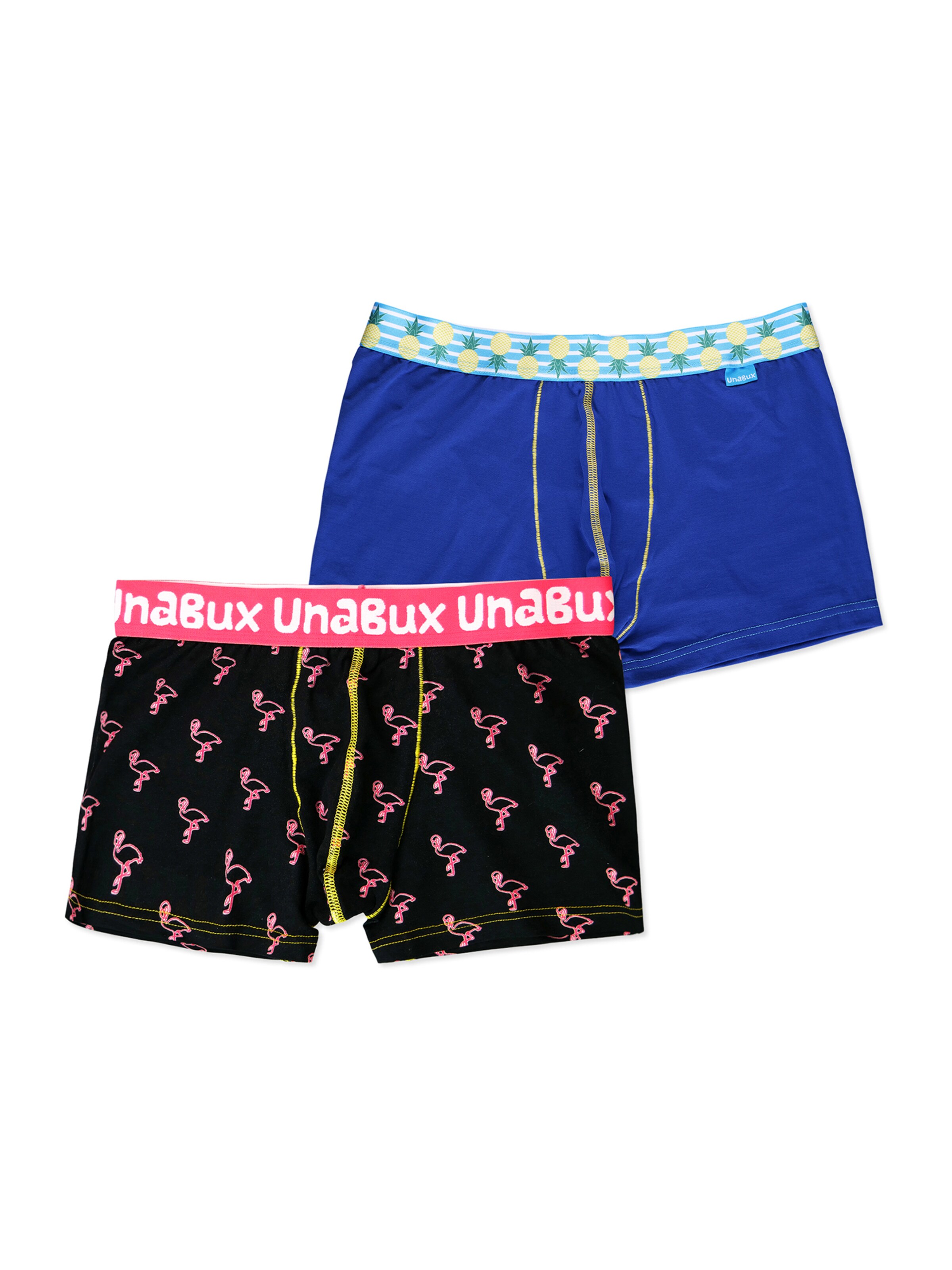 UNABUX Boxershorts in Blau: Vorderseite