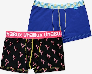 UNABUX Boxershorts in Blau: Vorderseite