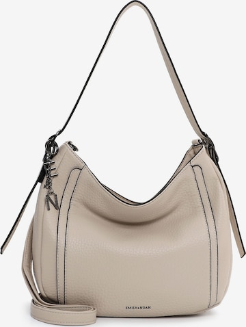 Emily & Noah Crossbody bag 'Harleen' in Beige: front