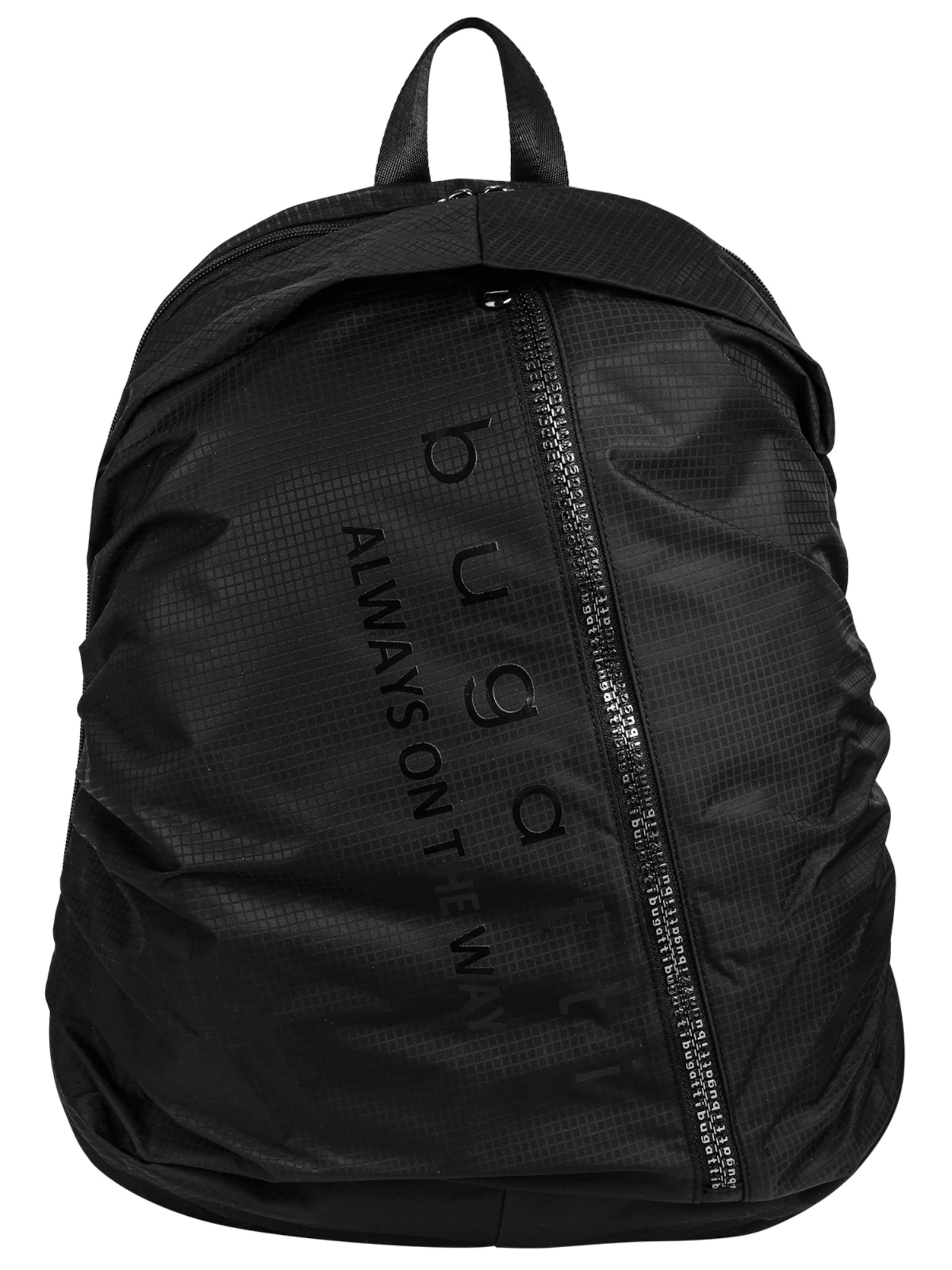 Sac à dos 'LETTER'S' bugatti en noir : devant