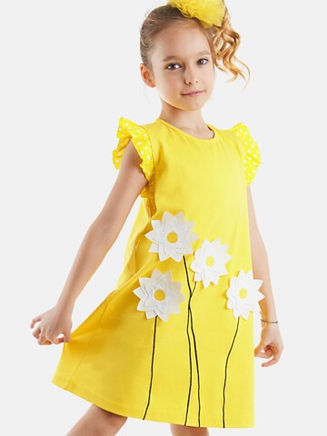 Abito 'Daisy Garden' di Denokids in giallo: frontale