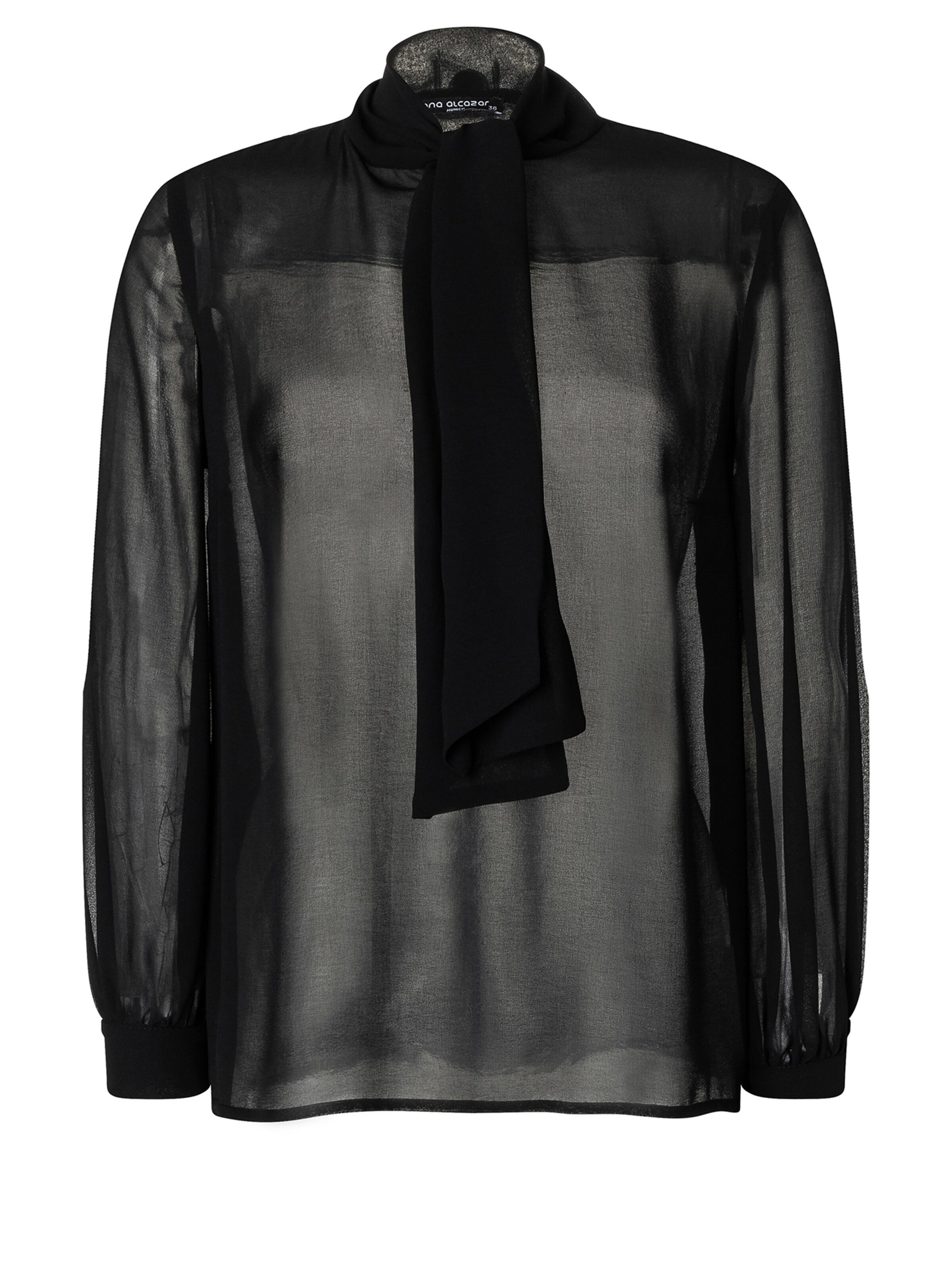 Ana Alcazar Bluse ' Swana ' in schwarz, Produktansicht