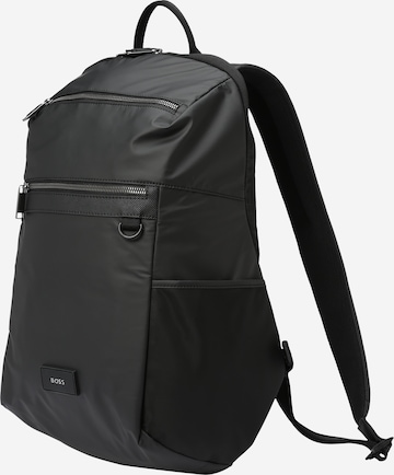 BOSS Black Backpack 'Iann' in Black