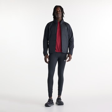 new balance Performance shirt 'Athletics Long Sleeve' in Red