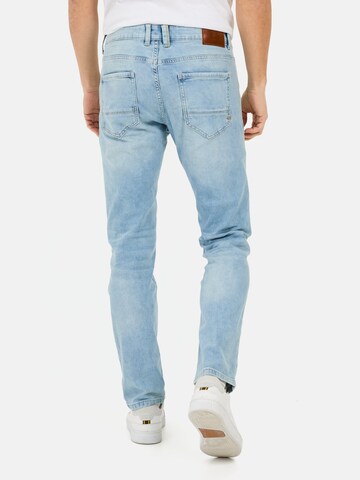 CAMEL ACTIVE Slimfit Slim Fit fleXXXactive® Cooling Jeans in Blau