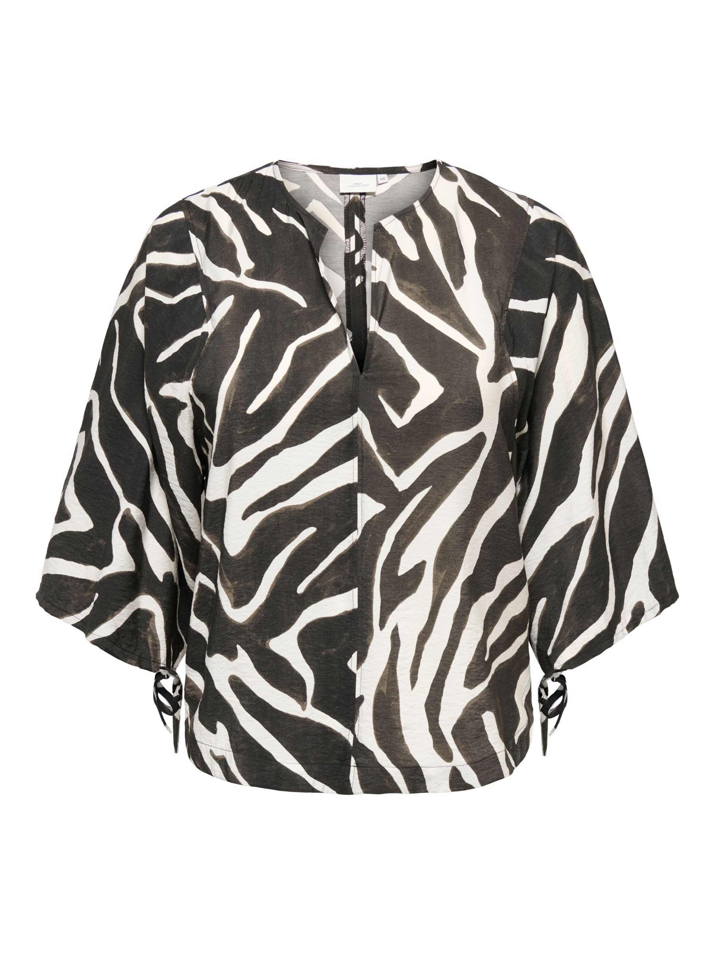 ONLY Carmakoma Blouse in Gemengde kleuren: voorkant
