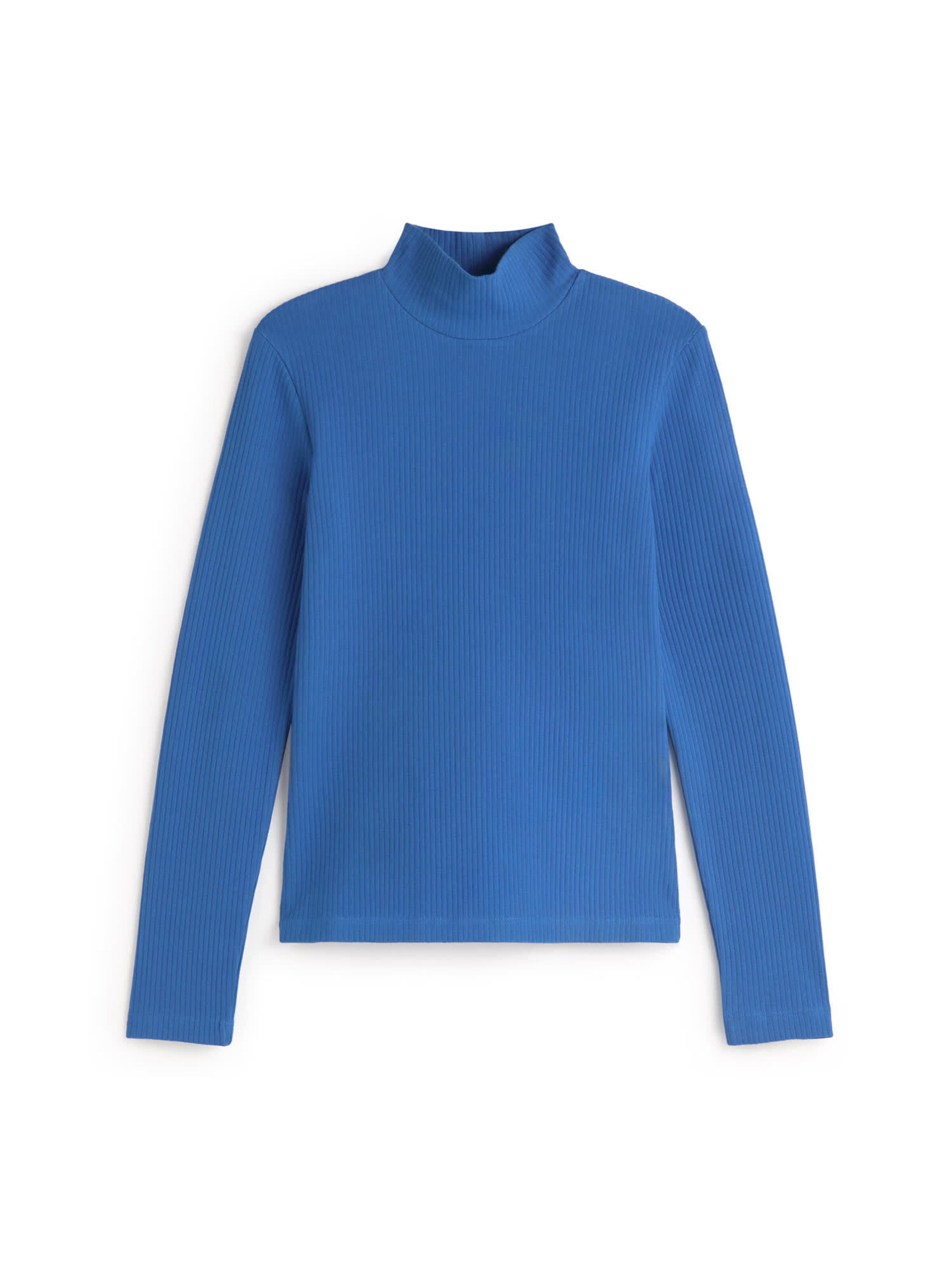 Thinking MU Shirt 'Aine' in Blau: Vorderseite