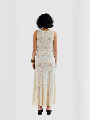 Résumé - Falda ' NoraRS ' en blanco: atrás