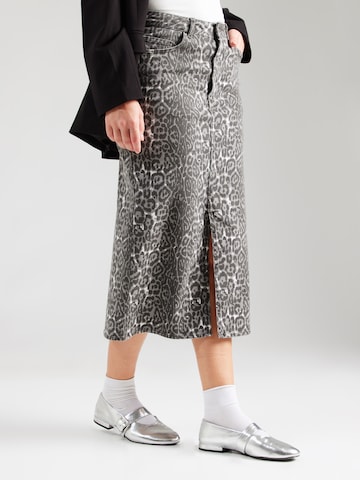 VERO MODA Φούστα 'VMVERI' σε γκρι: μπροστά