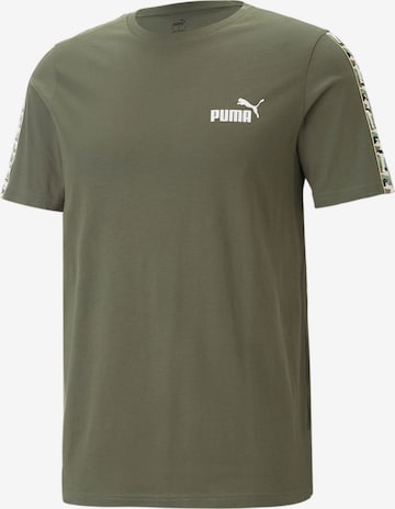 Maglia funzionale di PUMA in verde: frontale