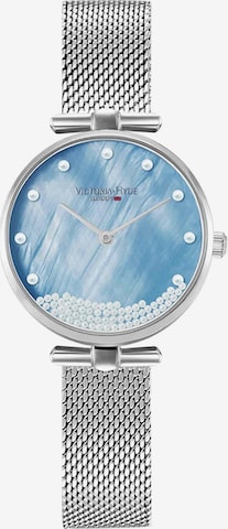 Victoria Hyde Analog Watch in Silver: front