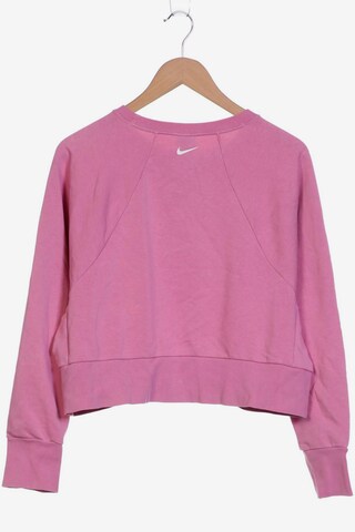 NIKE Sweatshirt & Zip-Up Hoodie in M in Pink