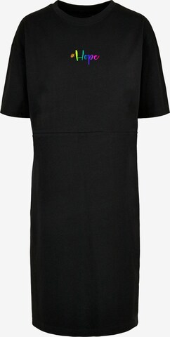 Merchcode Dress 'Hope' in Black: front