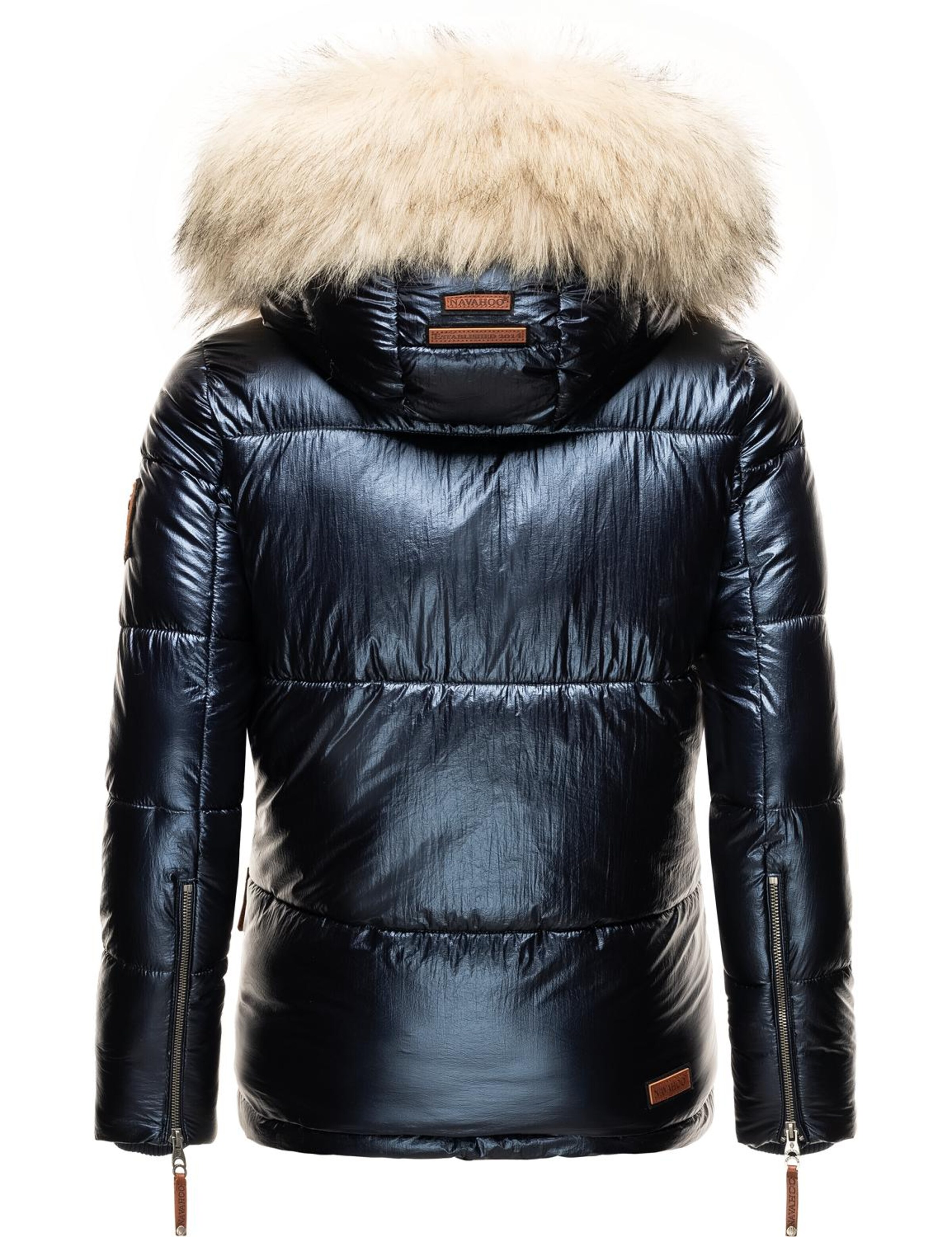 NAVAHOO Zimná bunda 'Tikunaa' - Modrá