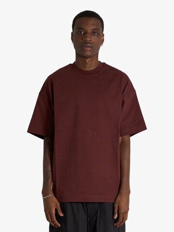 DARK LABEL Shirt in Rood: voorkant