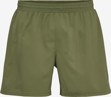 Newline Regular Workout Pants in Green: front