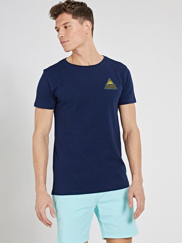 Shiwi T-Shirt in Blau: predná strana