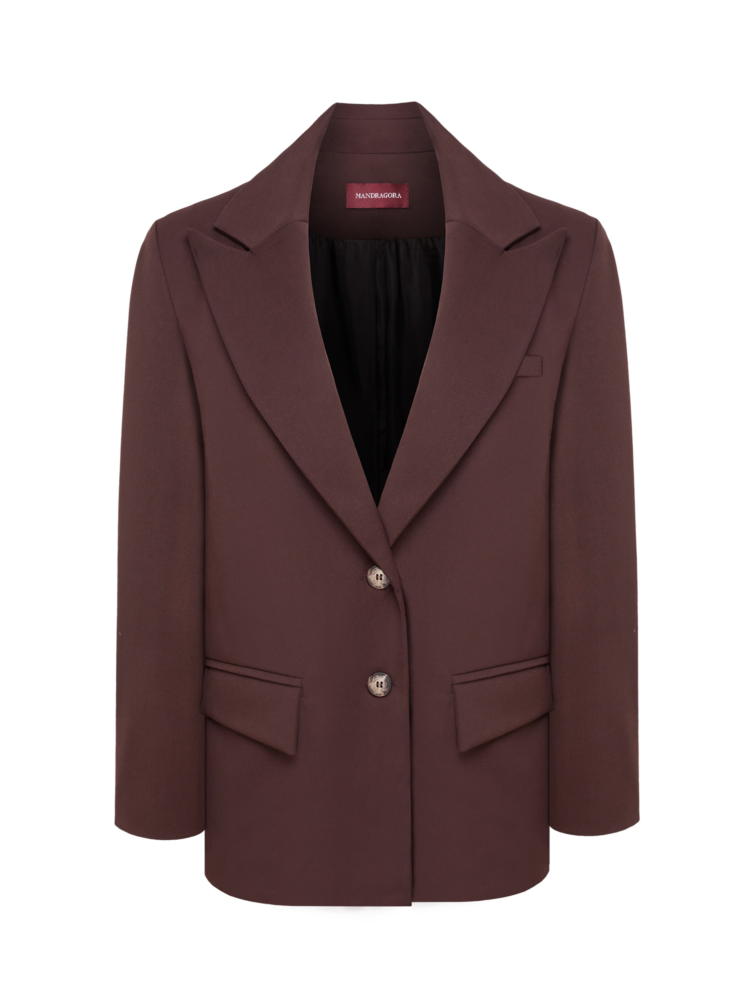 Blazer 'Estra' mandragora en marron : devant