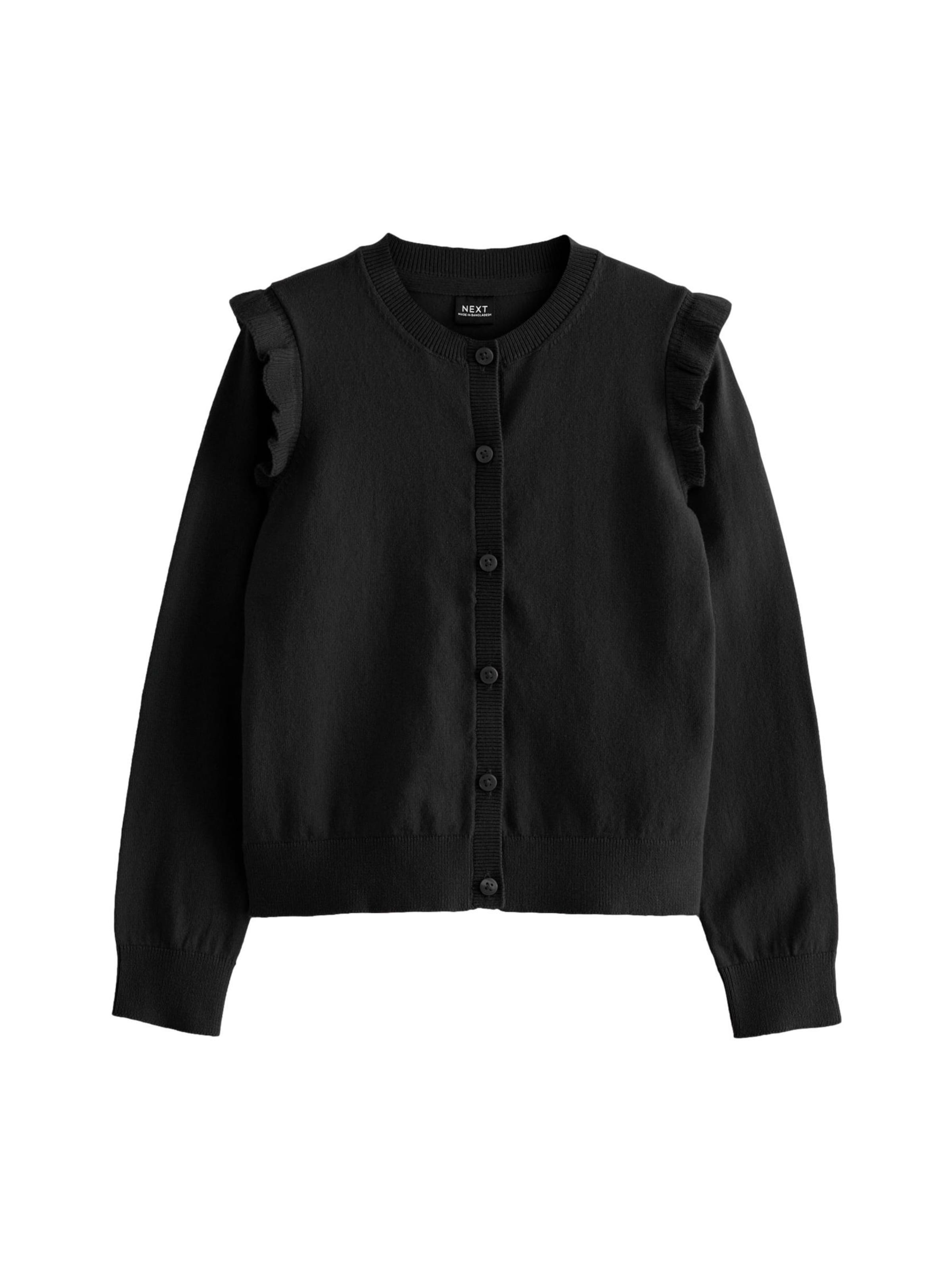 Next Kampsun, värv must: eest vaates