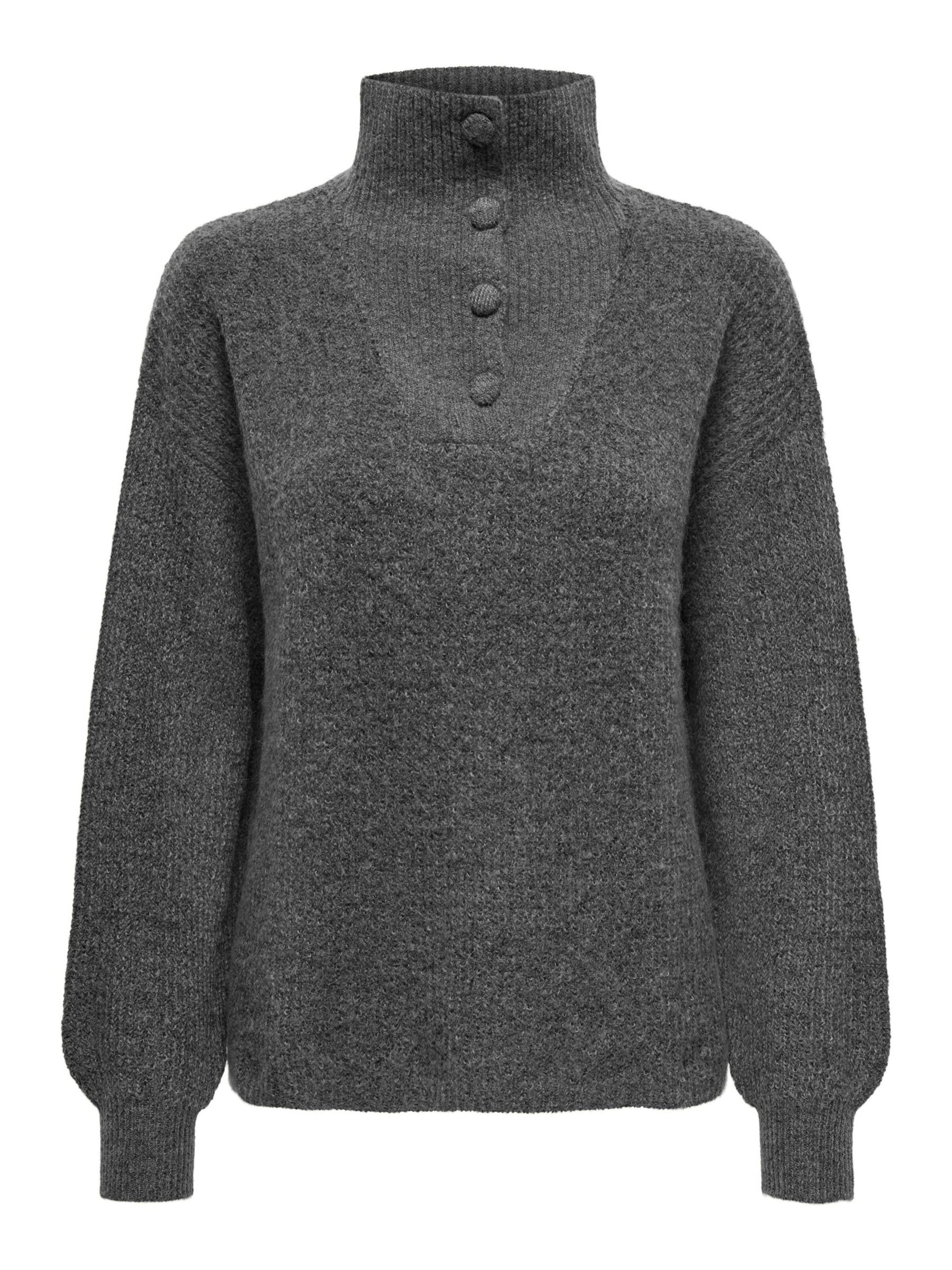Pullover 'INGEBORG' di JDY in grigio: frontale