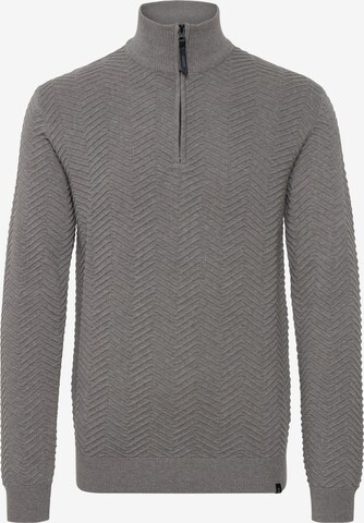 INDICODE JEANS Pullover in Grau: predná strana