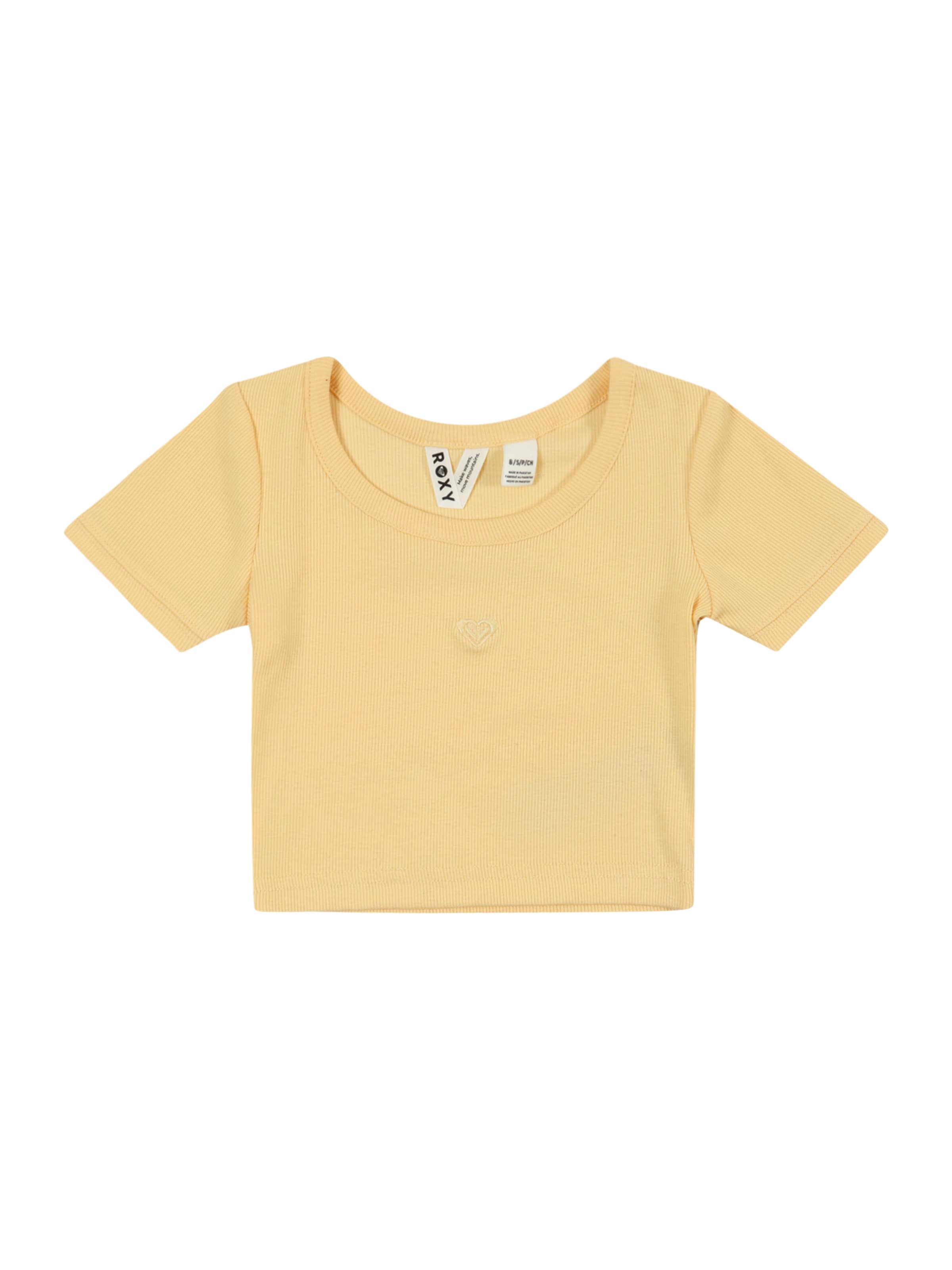 ROXY Funktionsskjorte 'HEY YEAH YEAH' i gul: forside