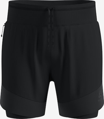 ODLO Regular Sports trousers 'X-ALP TRAIL 6 INCH' in Black: front