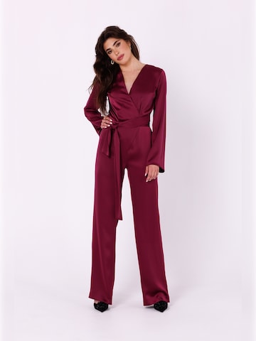 Makover - Jumpsuit ' K171 ' en rojo: frente