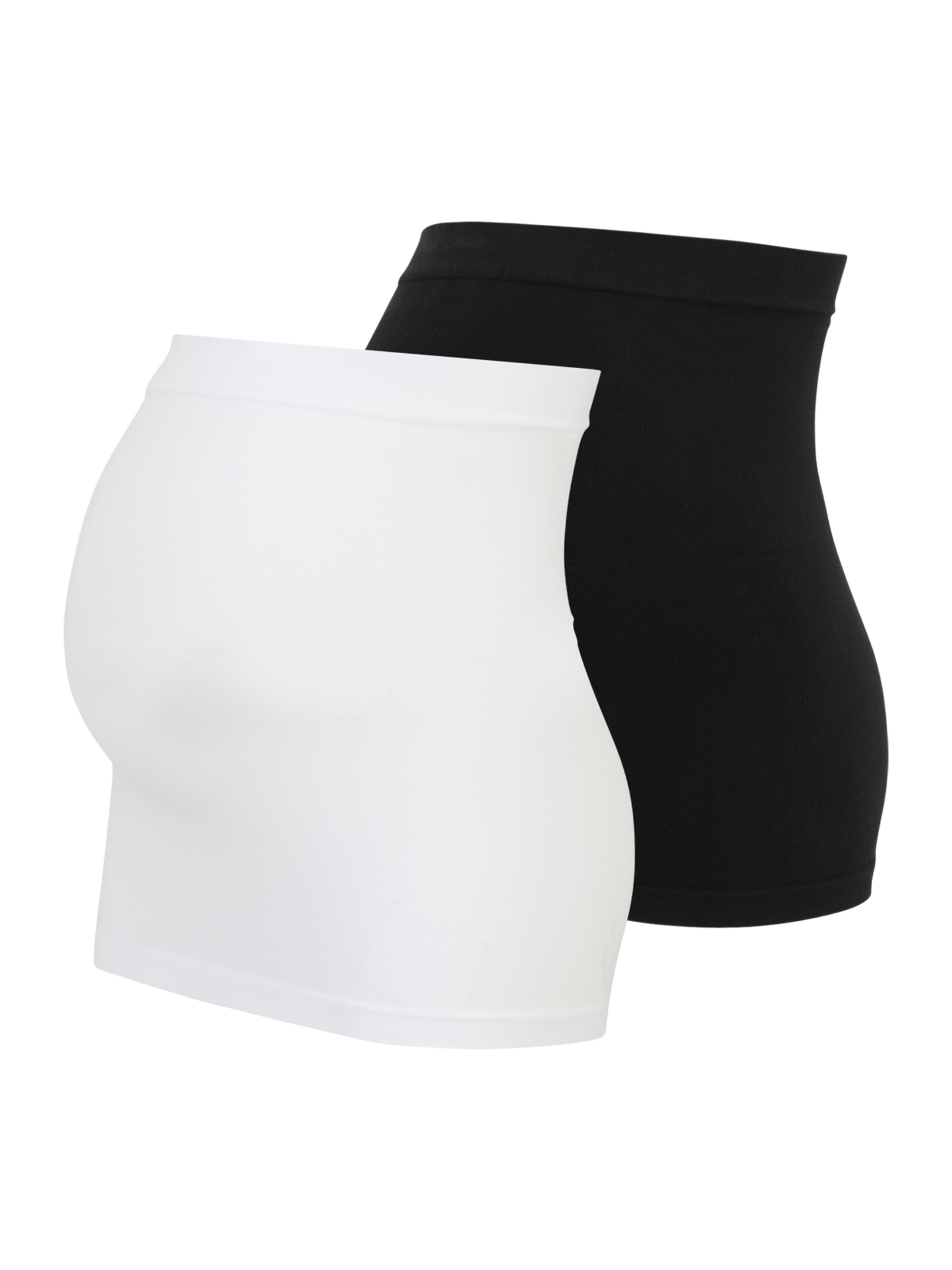 MAMALICIOUS - Top moldeador 'MLCara' en negro: frente