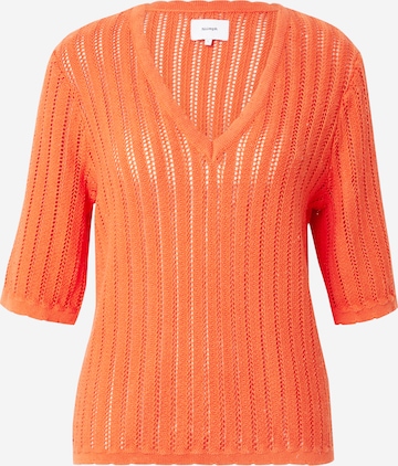 Pullover 'NUPOELLE' di NÜMPH in arancione: frontale