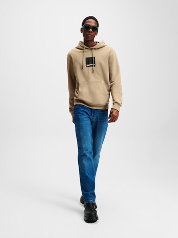 KARL LAGERFELD JEANS Μπλούζα φούτερ σε μπρονζέ