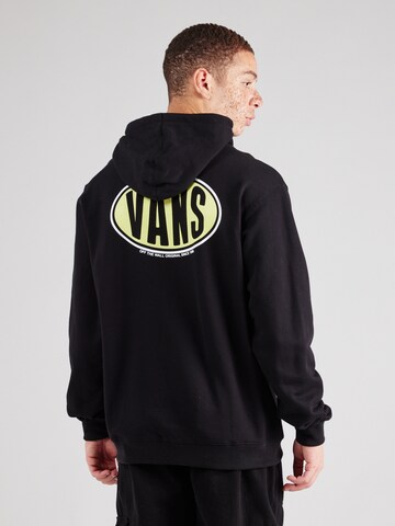 Sweat-shirt VANS en noir : devant