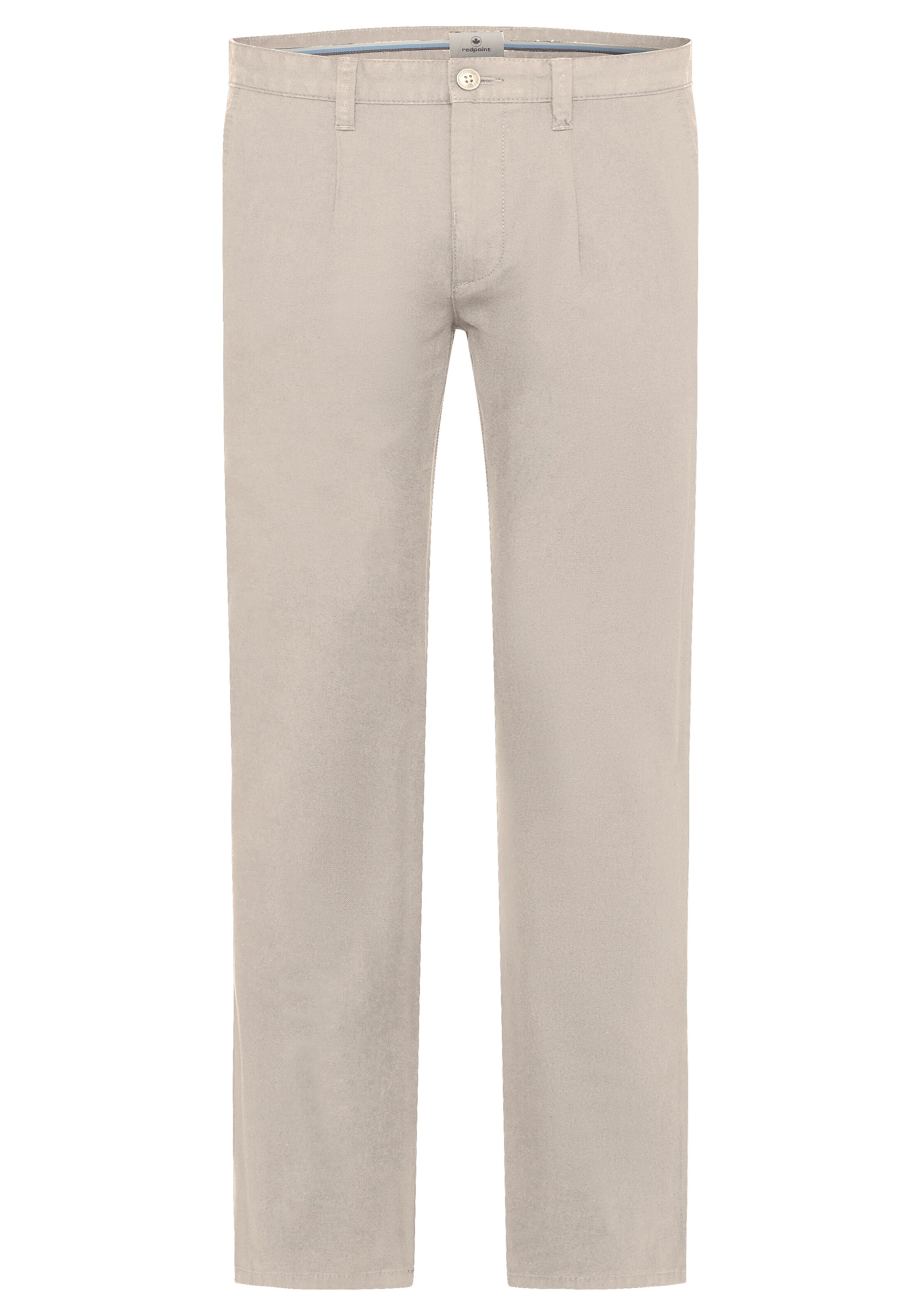REDPOINT Slimfit Chinohose in Beige: Vorderseite