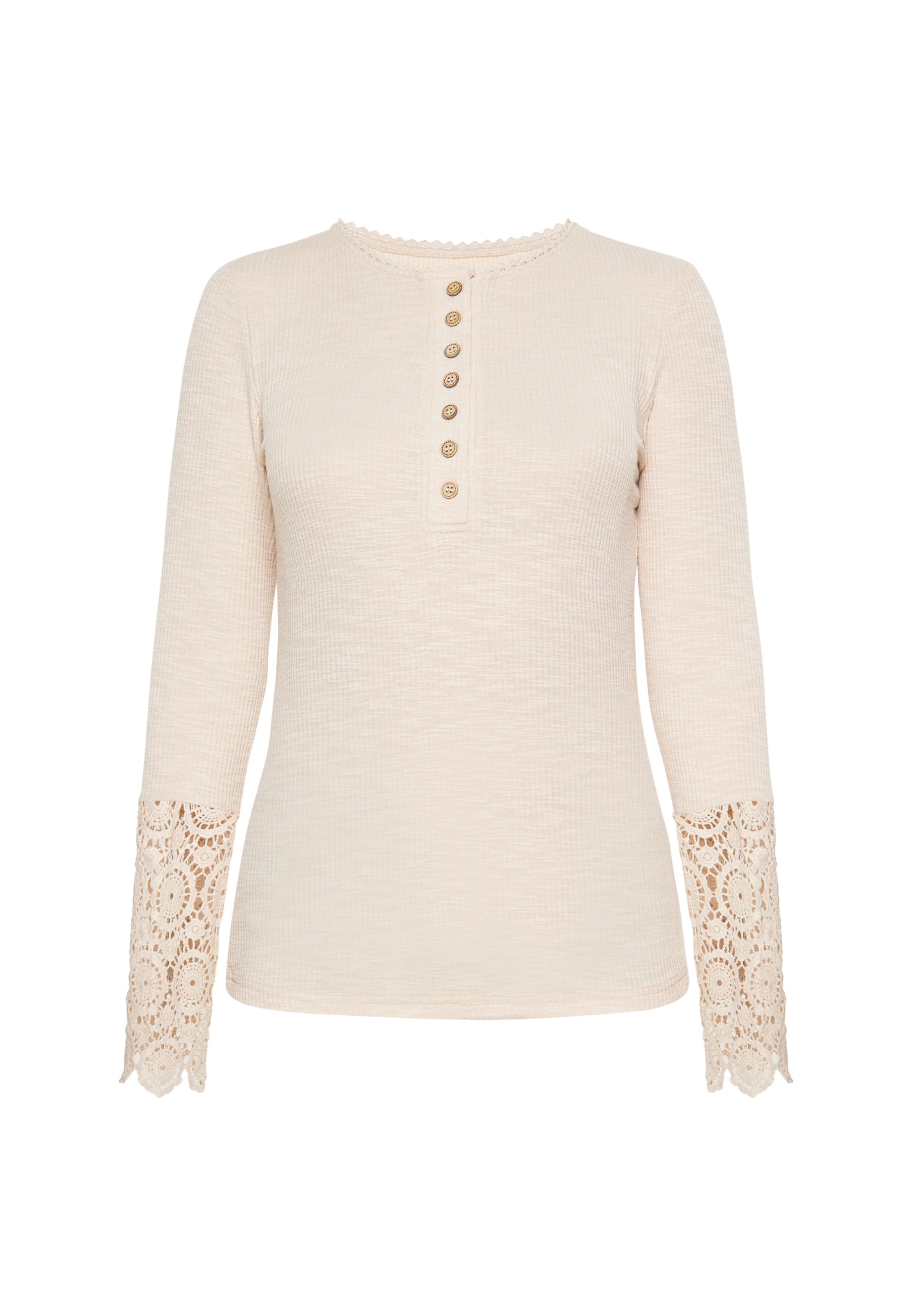 usha FESTIVAL Shirt 'Festival' in Beige: front