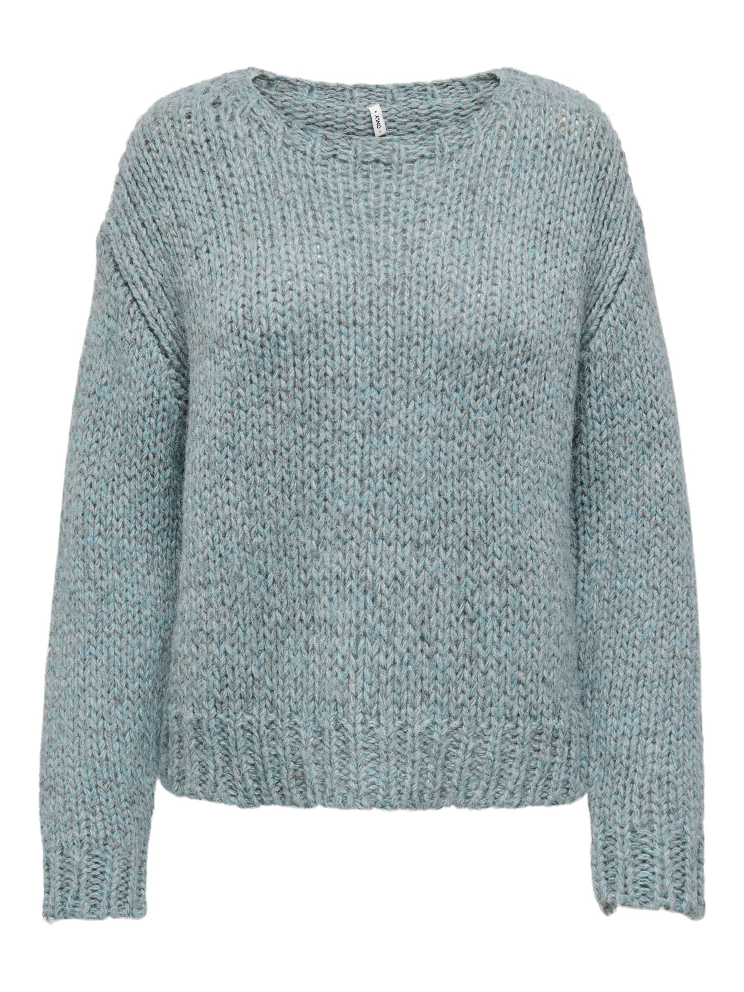 ONLY Pull-over 'ONLMille' en gris, Vue avec produit