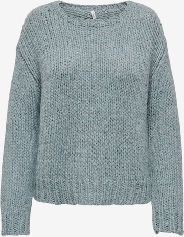 Pull-over 'ONLMille' ONLY en gris : devant