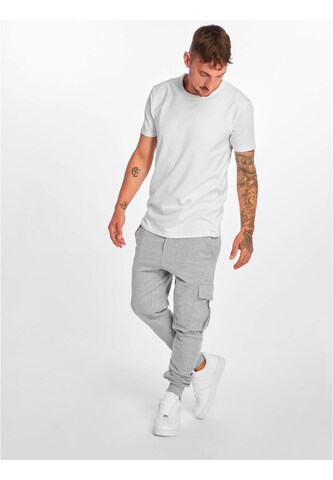 DEF Tapered Cargobroek 'Gringo' in Grijs