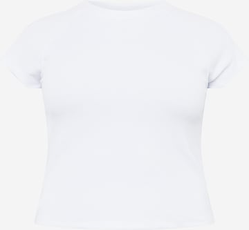 Cotton On Curve T-Shirt 'AMBER' in Weiß: predná strana