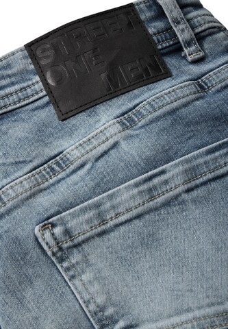 Street One MEN Regular Jeans im Regular Fit in Blau