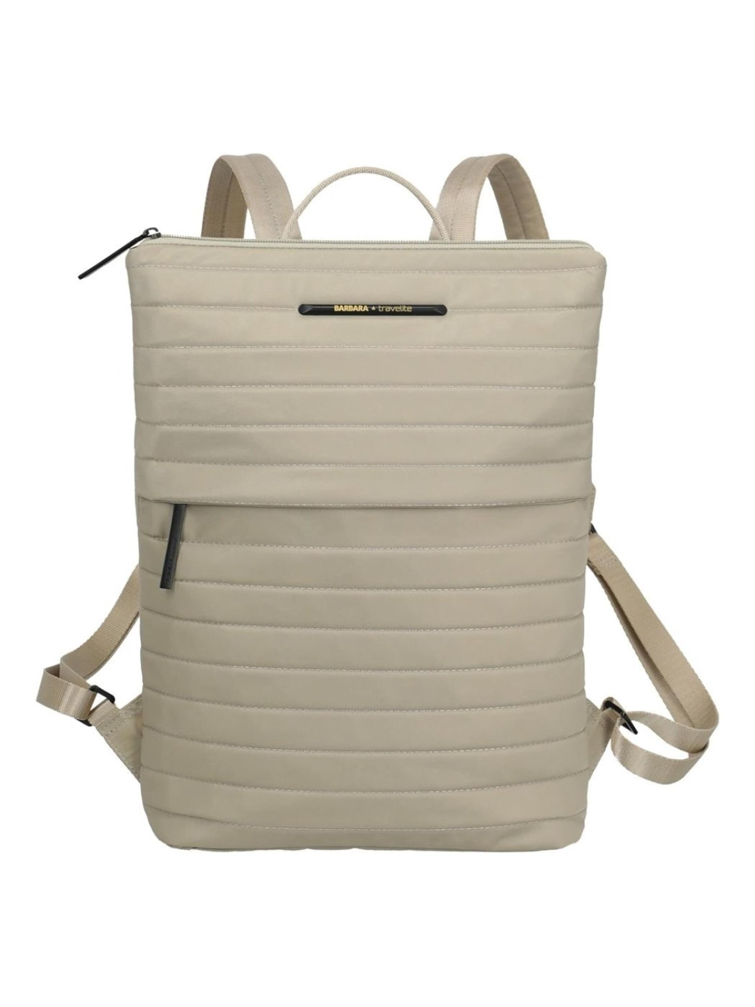 TRAVELITE - Mochila en beige: frente