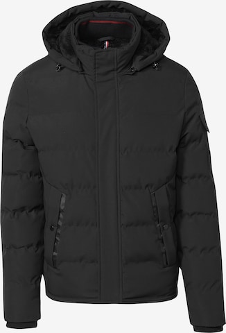 KOROSHI Winter jacket in Black: front