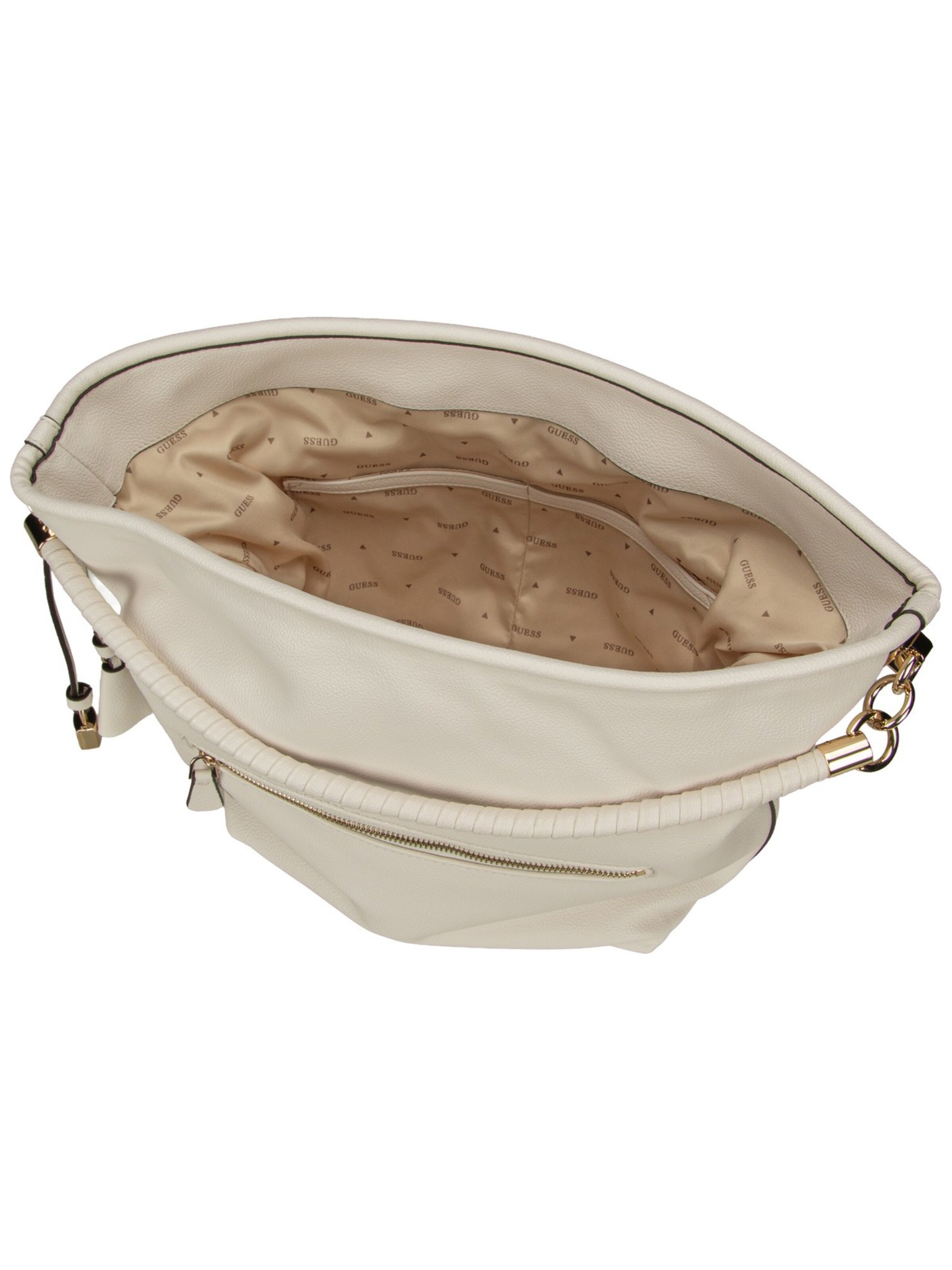 GUESS Schultertasche 'Danya' in Beige
