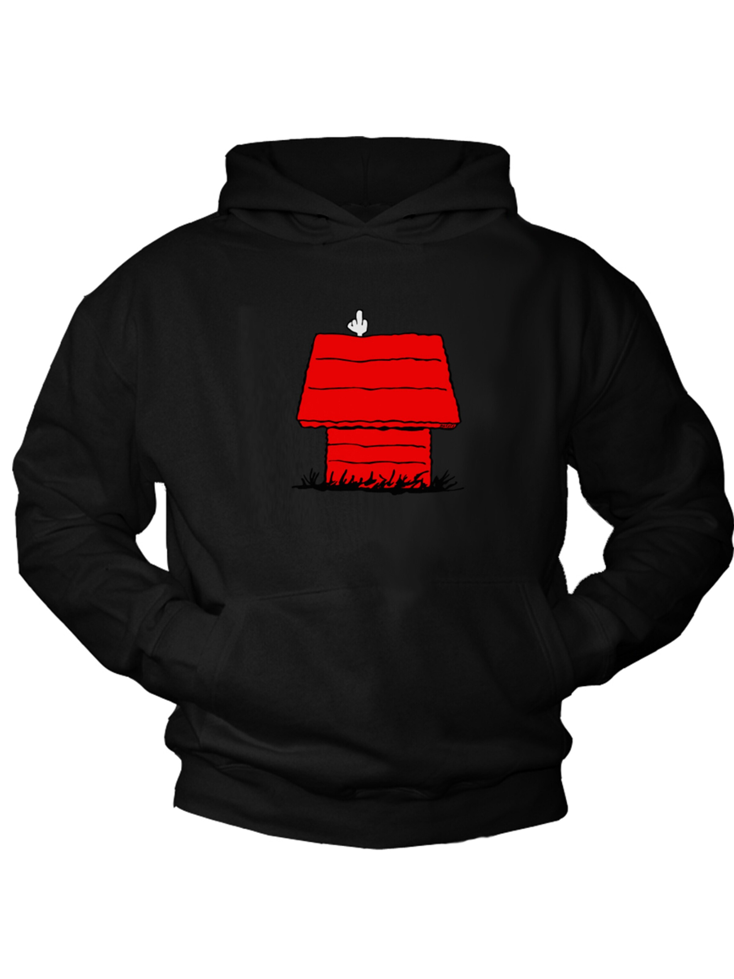 MAKAYA Sweatshirt‌‌‌‌‌‌ in Schwarz: Vorderseite