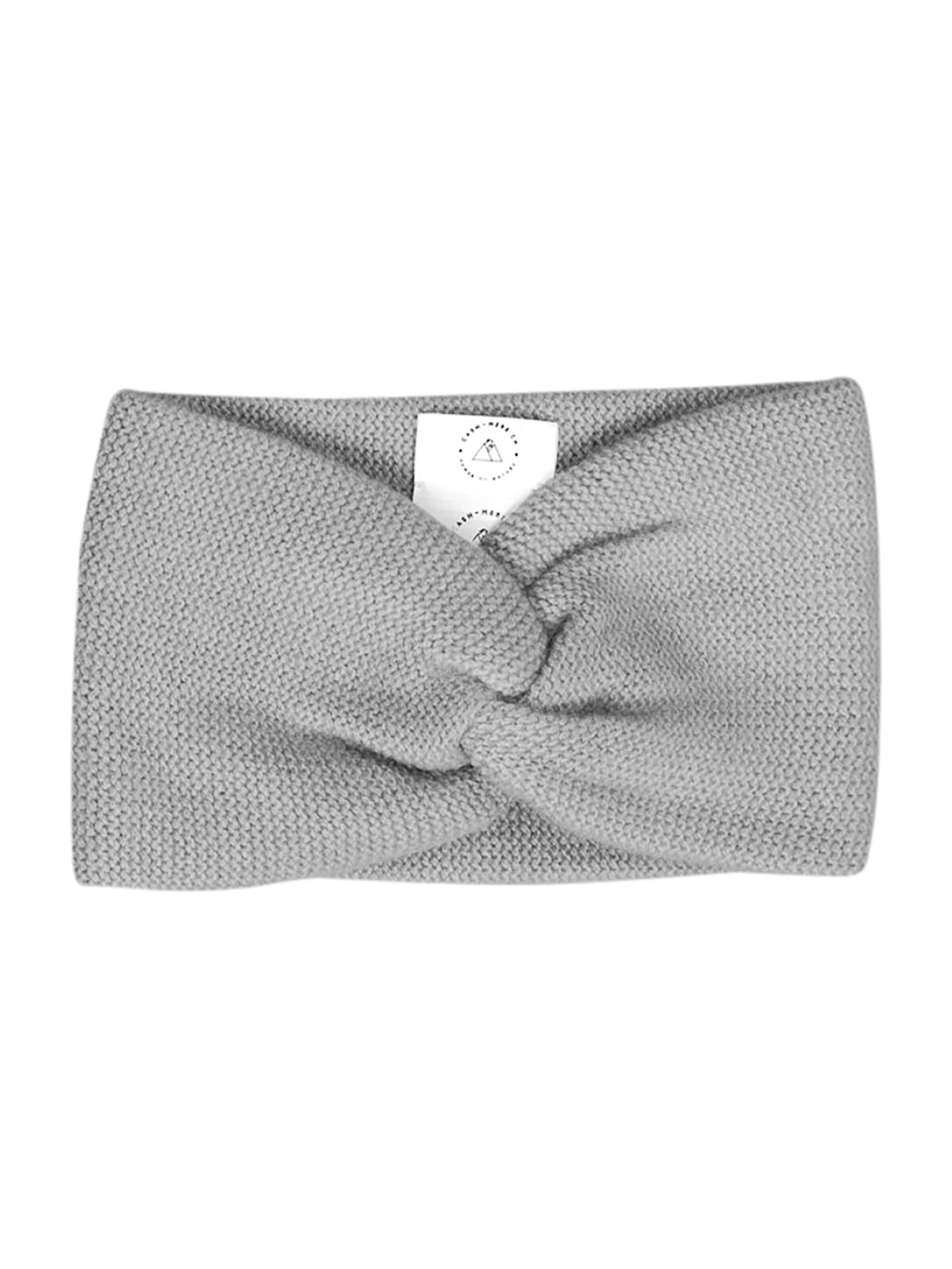 CASH-MERE.CH Otsanauha värissä harmaa: etupuoli